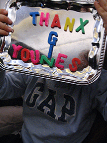 magnetic thank-you